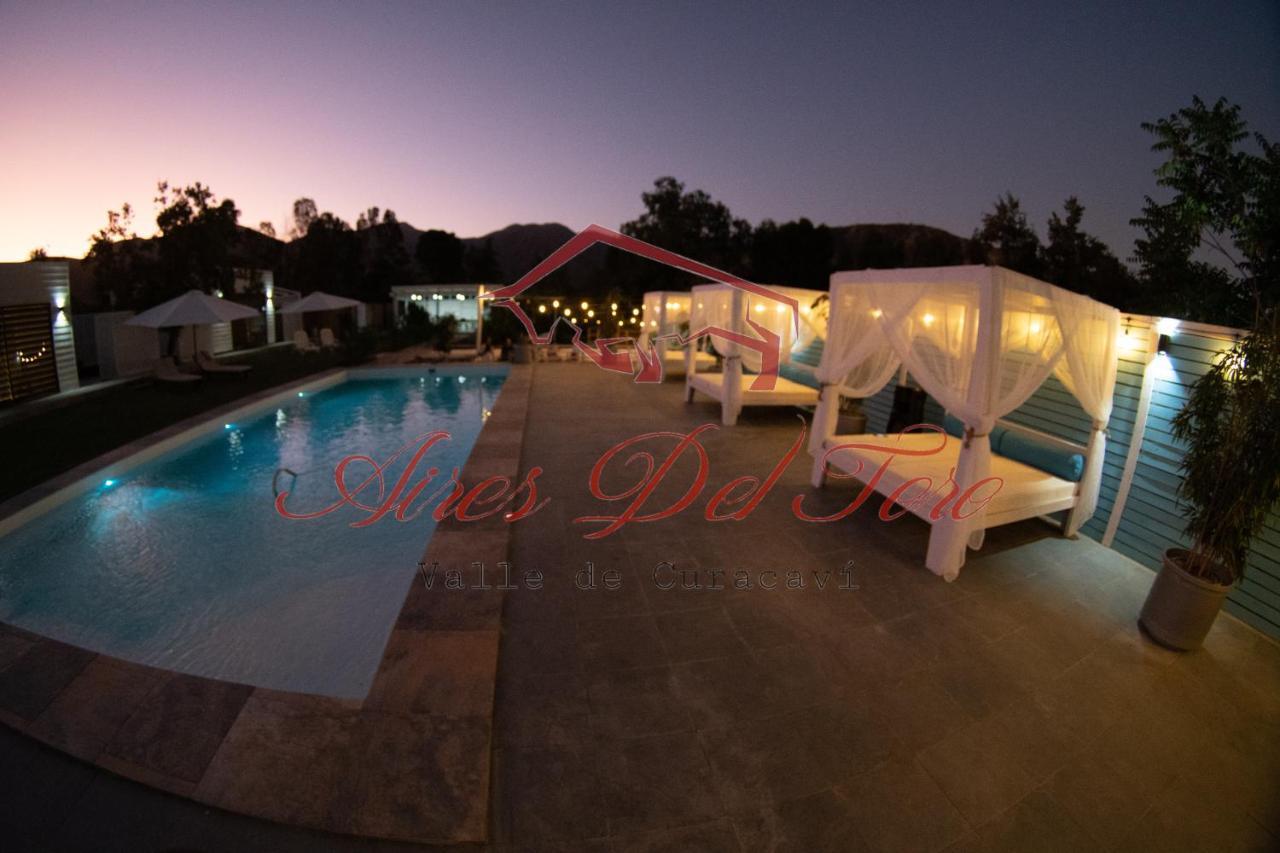 Cabanas Boutique Aires Del Toro, Curacavi 外观 照片